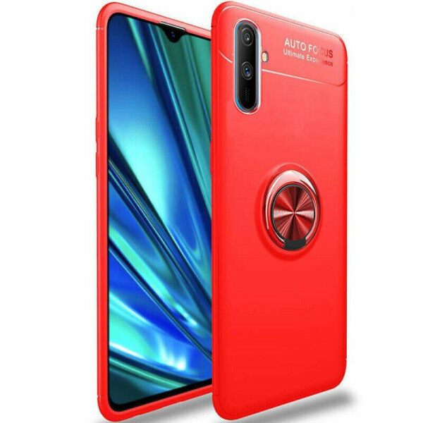 

TPU чехол Deen ColorRing под магнитный держатель (opp) для Realme C3 (dual camera)