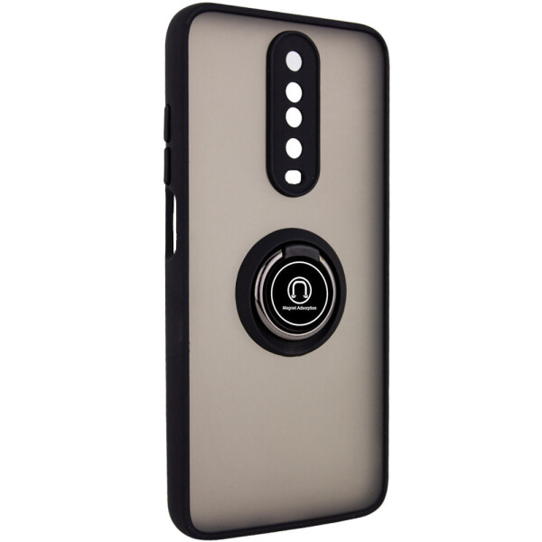 

TPU+PC чехол Deen ColorEdgingRing под магнитный держатель для Xiaomi Redmi K30