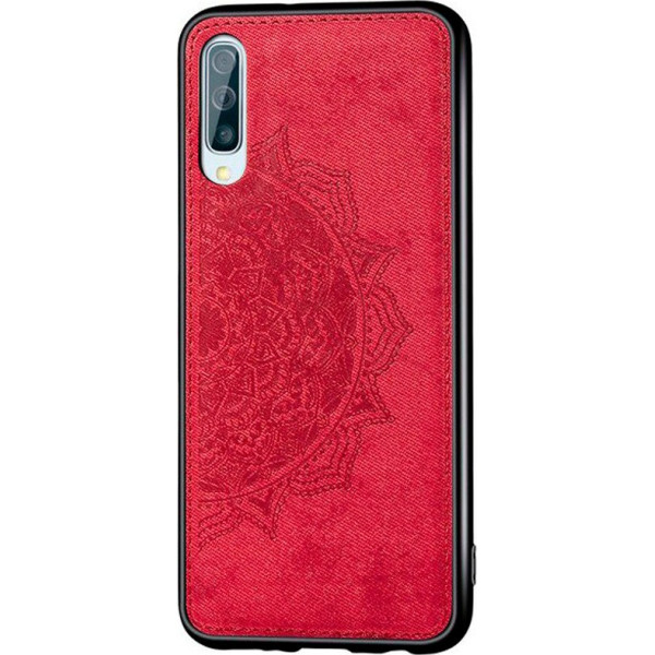 

TPU+Textile Mandala с 3D тиснением для Samsung Galaxy A50 (A505F) (Красный) (708903)