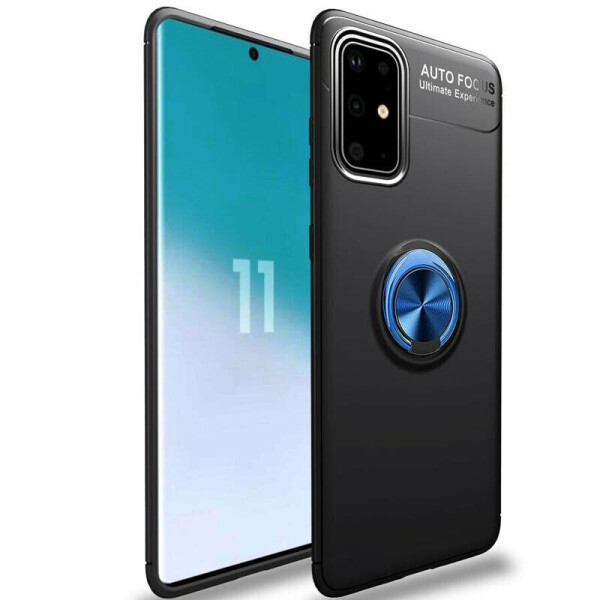 

TPU чехол Deen ColorRing под магнитный держатель для Samsung Galaxy S20