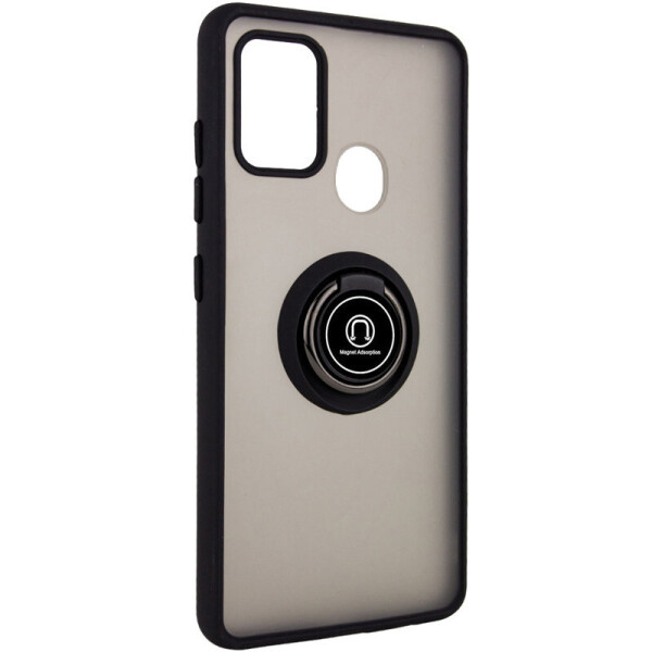 

TPU+PC чехол Deen ColorEdgingRing под магнитный держатель для Samsung Galaxy M31