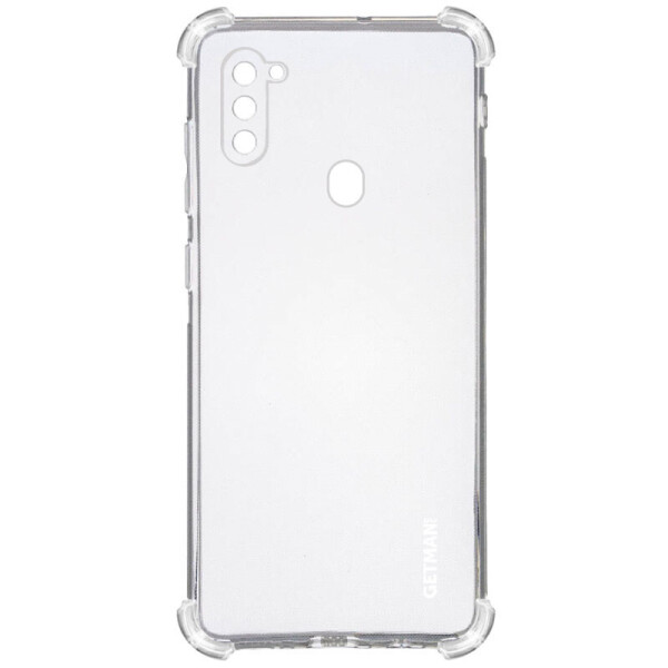 

TPU чехол GETMAN Ease logo усиленные углы для Samsung Galaxy A11