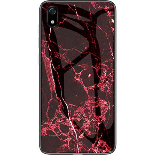 

Чехол TPU+Glass Luxury Marble для Xiaomi Redmi 7A (Марсала) (712759)