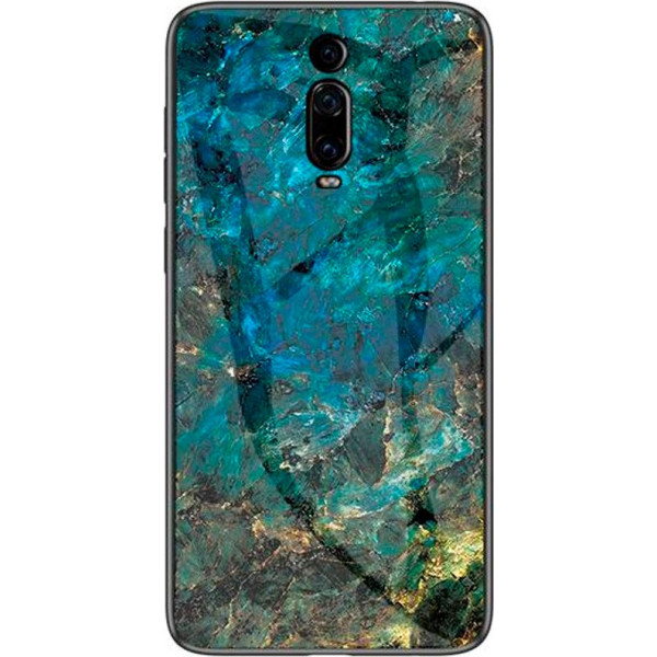 

TPU+Glass Luxury Marble для Xiaomi Redmi K20 / K20 Pro / Mi9T / Mi9T Pro (Морская волна) (712765)