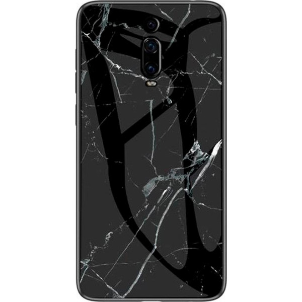 

TPU+Glass Luxury Marble для Xiaomi Redmi K20 / K20 Pro / Mi9T / Mi9T Pro (Черный) (712766)