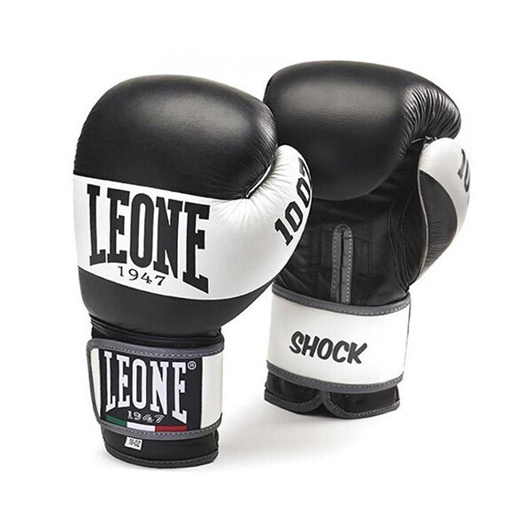 

Боксерские перчатки Leone Shock 10oz Черно-белый (37333010)