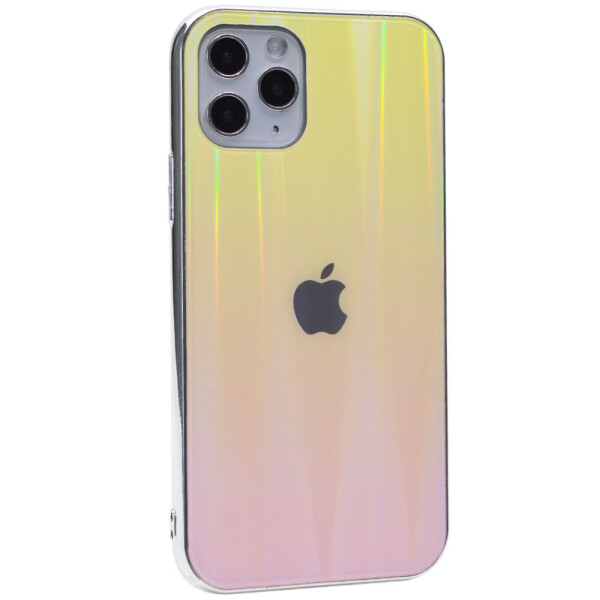 

TPU+Glass чехол Gradient Aurora с лого для Apple iPhone 11 Pro Max (6.5")