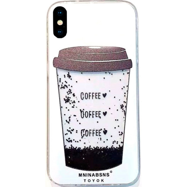 

TPU+PC Liquid (Print) для Apple iPhone XS Max (6.5) (Кофе) (715021)