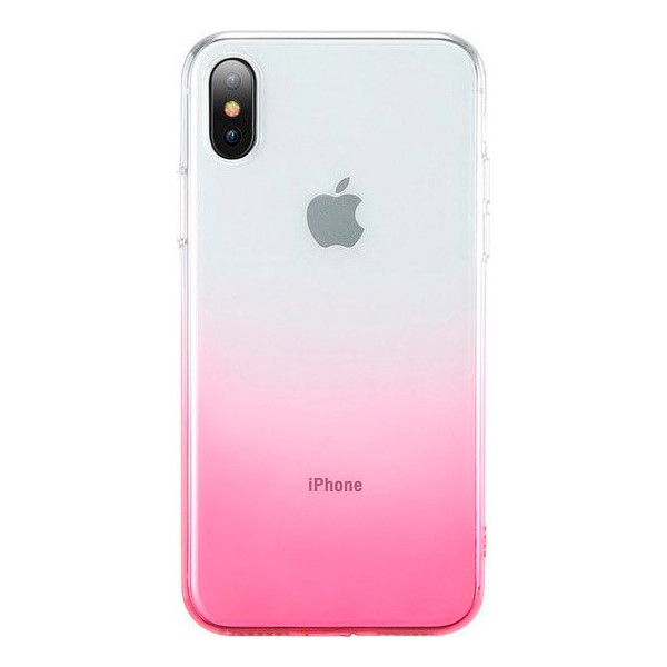 

TPU+PC Ombre для Apple iPhone XS Max (6.5) (Розовый) (715128)