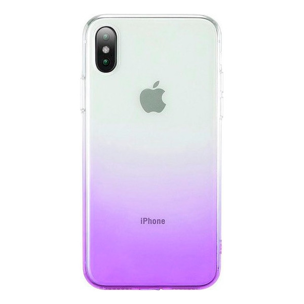 

TPU+PC Ombre для Apple iPhone XS Max (6.5) (Фиолетовый) (715130)