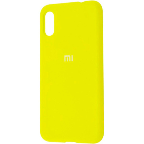 

Чехол Silicone Case Full Protective для Xiaomi Redmi 7A (Желтый / Yellow) (715133)