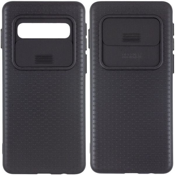 

Чехол Camshield Black TPU со шторкой защищающей камеру для Samsung Galaxy S10