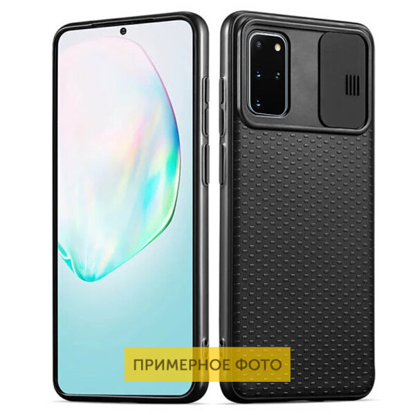 

Чехол Camshield Black TPU со шторкой защищающей камеру для Samsung Galaxy A21s