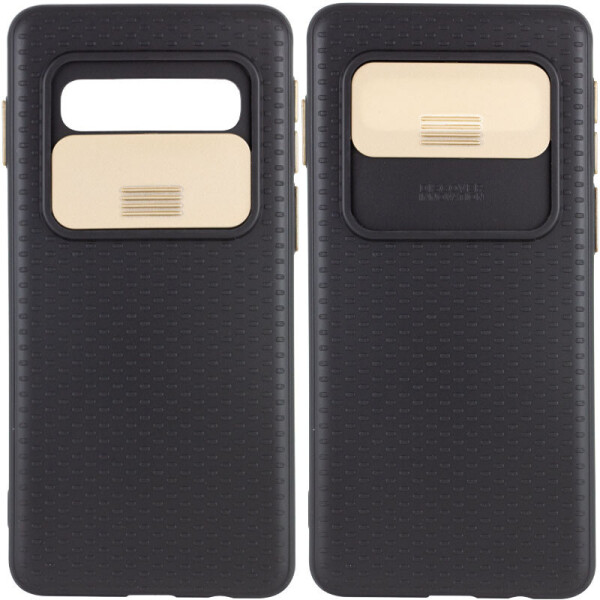 

Чехол Camshield Black TPU со шторкой защищающей камеру для Samsung Galaxy S10