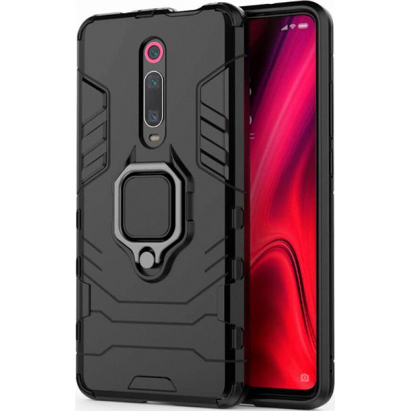 

ударопрочный Transformer Ring под магн. держ. для Xiaomi Redmi K20 / K20 Pro / Mi9T / Mi9T Pro (Черный / Soul Black) (715242)