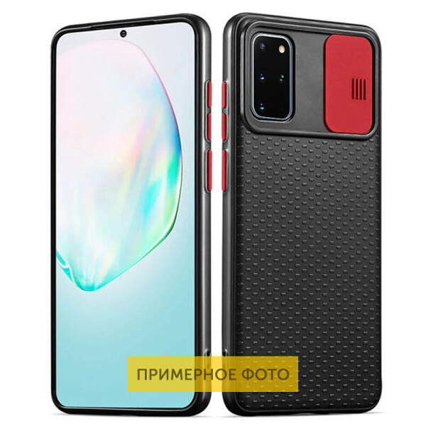 

Чехол Camshield Black TPU со шторкой защищающей камеру для Samsung Galaxy A21s