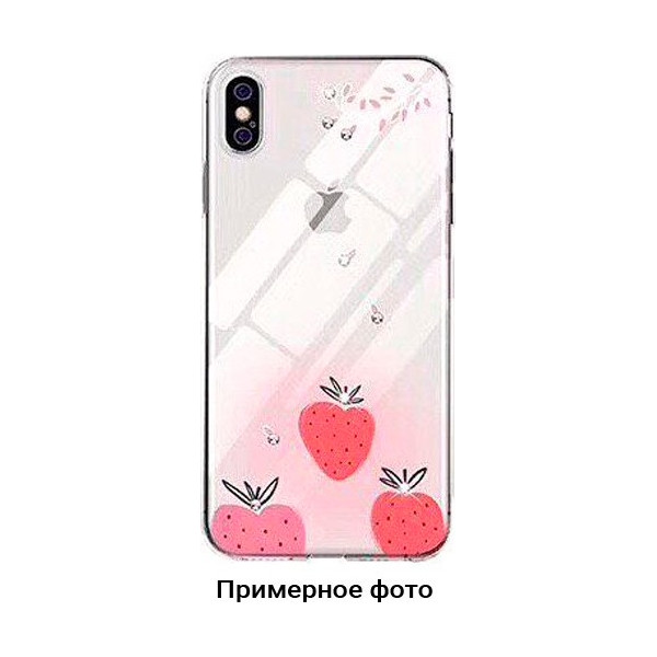 

TPU Luxure Diamond full protective для Xiaomi Redmi Note 7 / Note 7 Pro / Note 7s (Красный / Клубника) (715304)