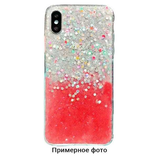 

TPU Galaxy Glitter для Samsung Galaxy A20 / A30 (Красный) (715328)