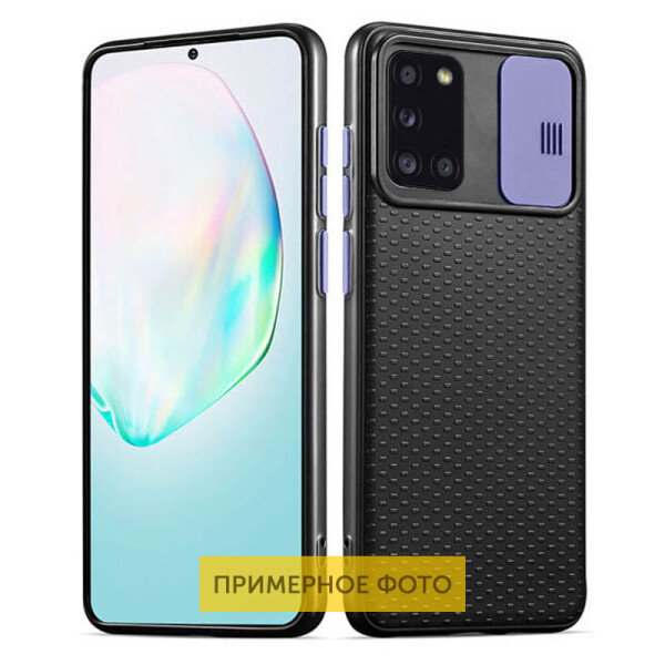 

Чехол Camshield Black TPU со шторкой защищающей камеру для Samsung Galaxy A41