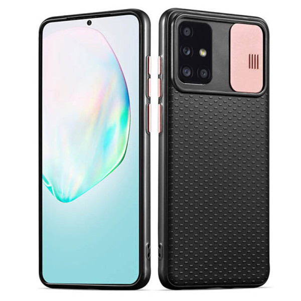 

Чехол Camshield Black TPU со шторкой защищающей камеру для Samsung Galaxy A71