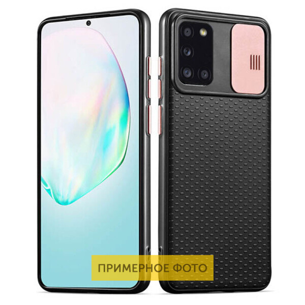 

Чехол Camshield Black TPU со шторкой защищающей камеру для Samsung Galaxy A41