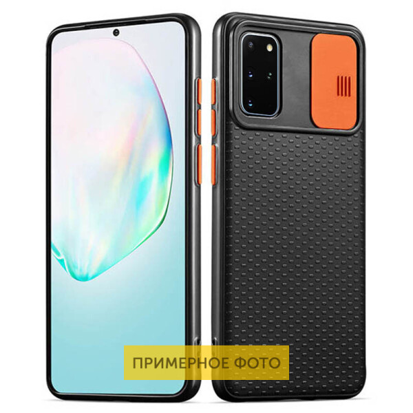 

Чехол Camshield Black TPU со шторкой защищающей камеру для Samsung Galaxy A21s