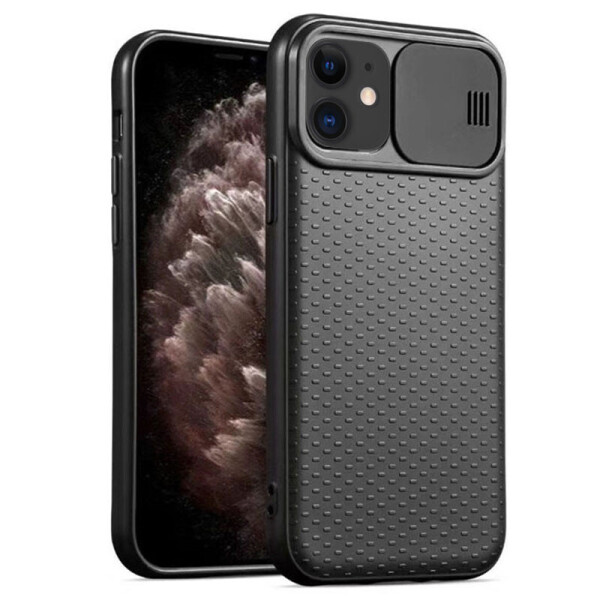 

Чехол Camshield Black TPU со шторкой защищающей камеру для Apple iPhone 11 (6.1")