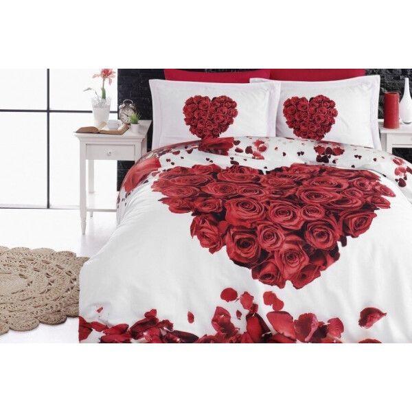 

Постельное белье First Choice. Vip Cатин 3D Valentine-Евро