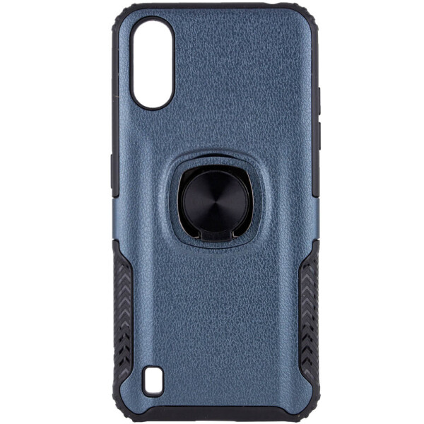 

TPU+PC чехол Deen EdgeRing с креплением под магнитный держатель для Samsung Galaxy A01