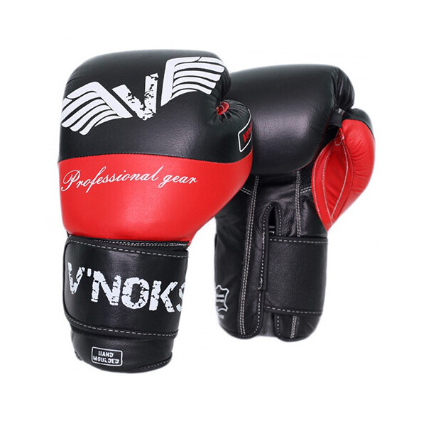 

Боксерские перчатки V`Noks Potente 10oz Черно-красный (37349008)