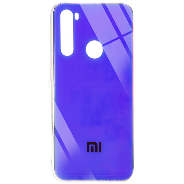 

TPU+Glass чехол Gradient Rainbow с лого для Xiaomi Redmi Note 8
