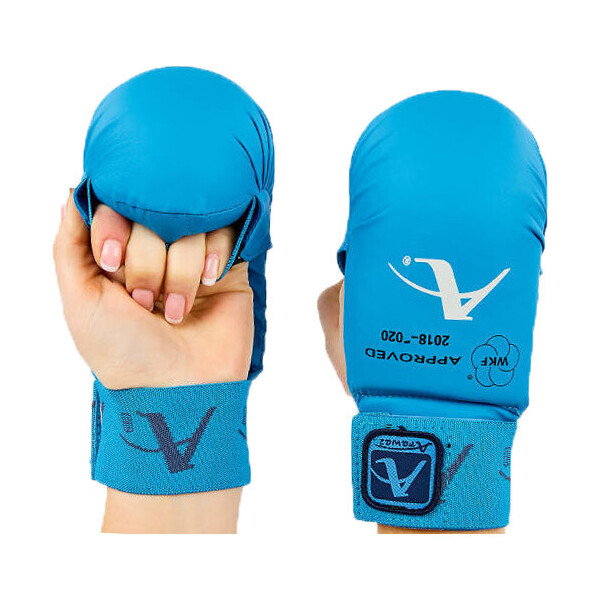 

Перчатки для каратэ Araza BO-7250 S Синий (37429098)