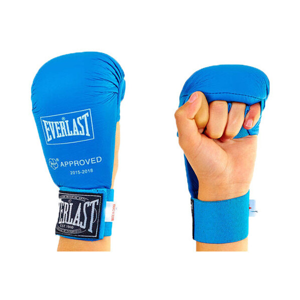 

Перчатки для каратэ Everlast BO-3956 L Синий (37429100)