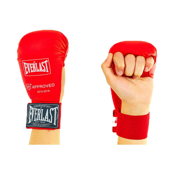 

Перчатки для каратэ Everlast BO-3956 L Красный (37429100)