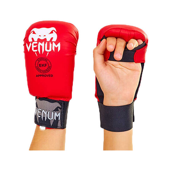 

Перчатки для каратэ Venum Mitts MA-5855 L Красный (37429102)