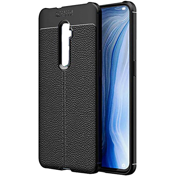 

TPU чехол фактурный (с имитацией кожи) для Oppo Reno 2z