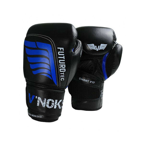 

Боксерские перчатки V`Noks Futuro Tec 10oz Черно-синий (37349009)