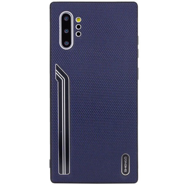 

TPU чехол SHENGO Textile series для Samsung Galaxy Note 10 Plus