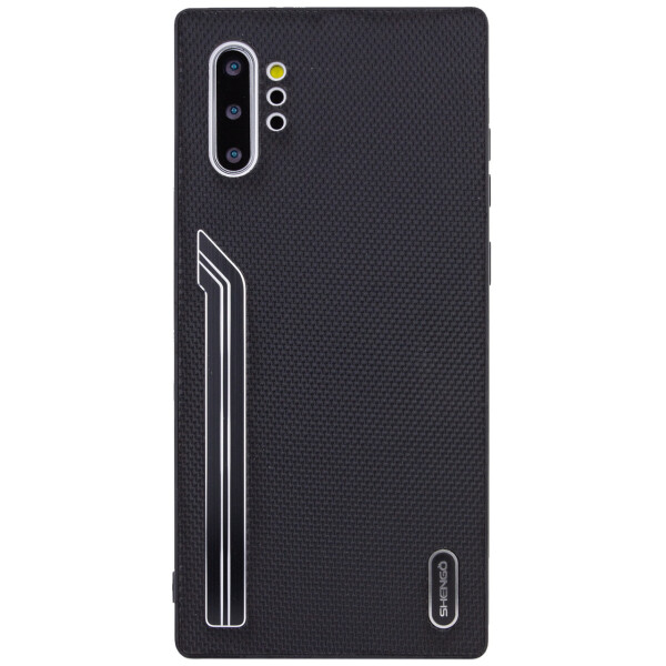 

TPU чехол SHENGO Textile series для Samsung Galaxy Note 10 Plus