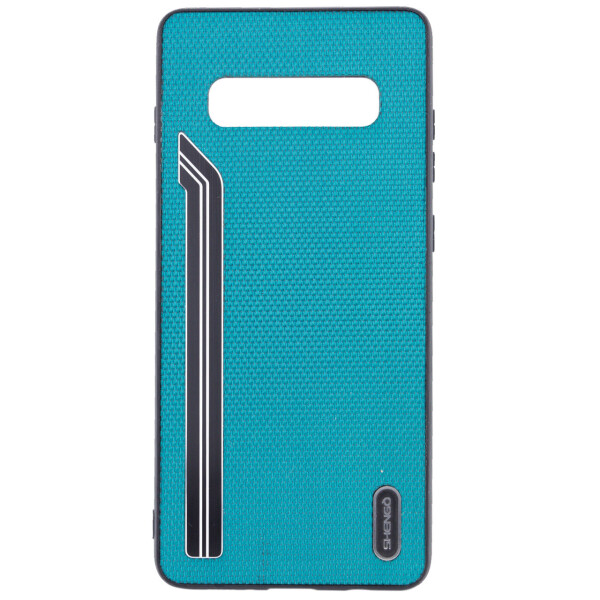 

TPU чехол SHENGO Textile series для Samsung Galaxy S10+