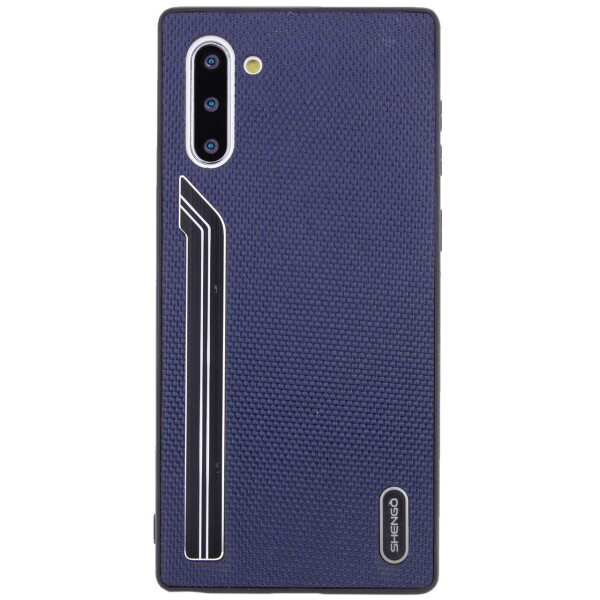 

TPU чехол SHENGO Textile series для Samsung Galaxy Note 10