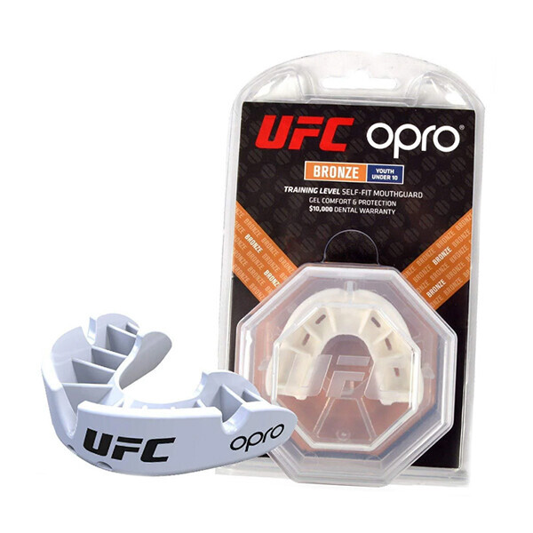 

Капа Junior Bronze UFC Белый (37362018)