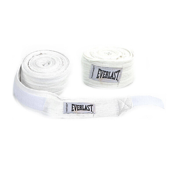 

Бинты боксерские Everlast 4456R 3м Белый (37429160)