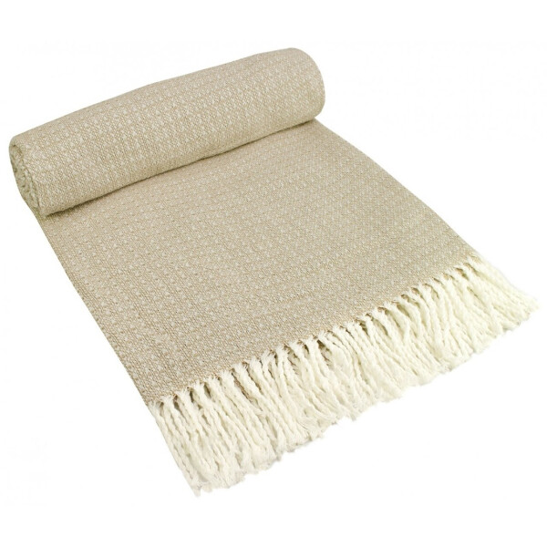 

Плед Wooltex. LANAVITTA БІСЕР бежевый-140х200