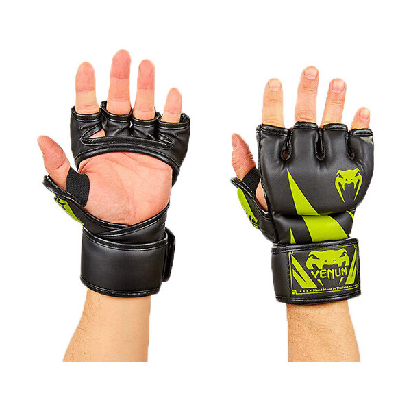 

Перчатки для ММА Venum BO-8355 XL Черно-салатовый (37429089)