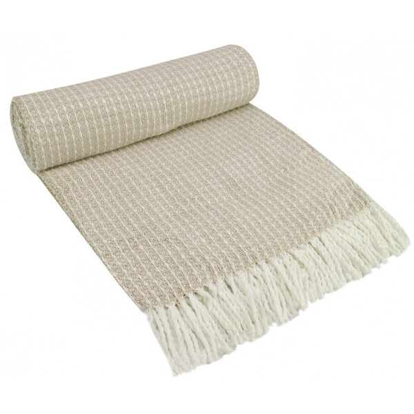 

Плед Wooltex. LANAVITTA АМАНДА бежевый-140х200