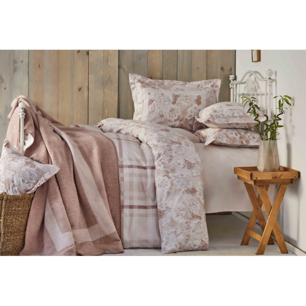 

Karaca Home - Plaid pudra 2019-1 пудра евро (12586)