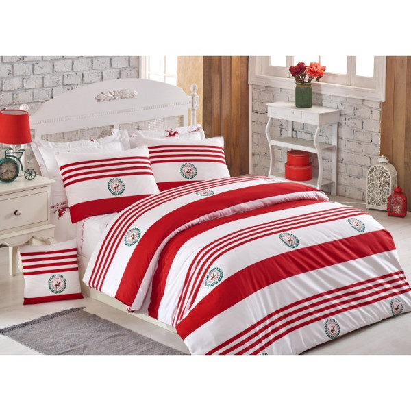 

Комплект постельного белья Beverly Hills Polo Club C 003 Red евро (12910)