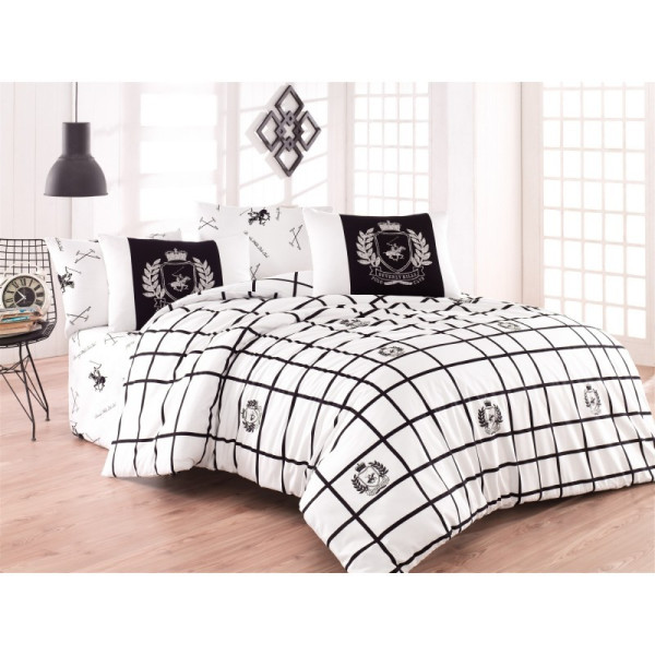 

Комплект постельного белья Beverly Hills Polo Club C 028 Black евро (12918)