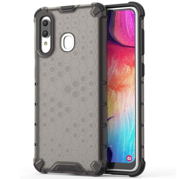 

Ударопрочный чехол Honeycomb для Samsung Galaxy A20 (A205F) Черный (64105974)